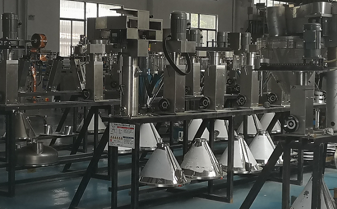 邁傳GV立式齒輪減速電機應(yīng)用在食品包裝機械上